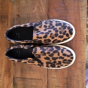 A New Day leopard slip-ons 6.5